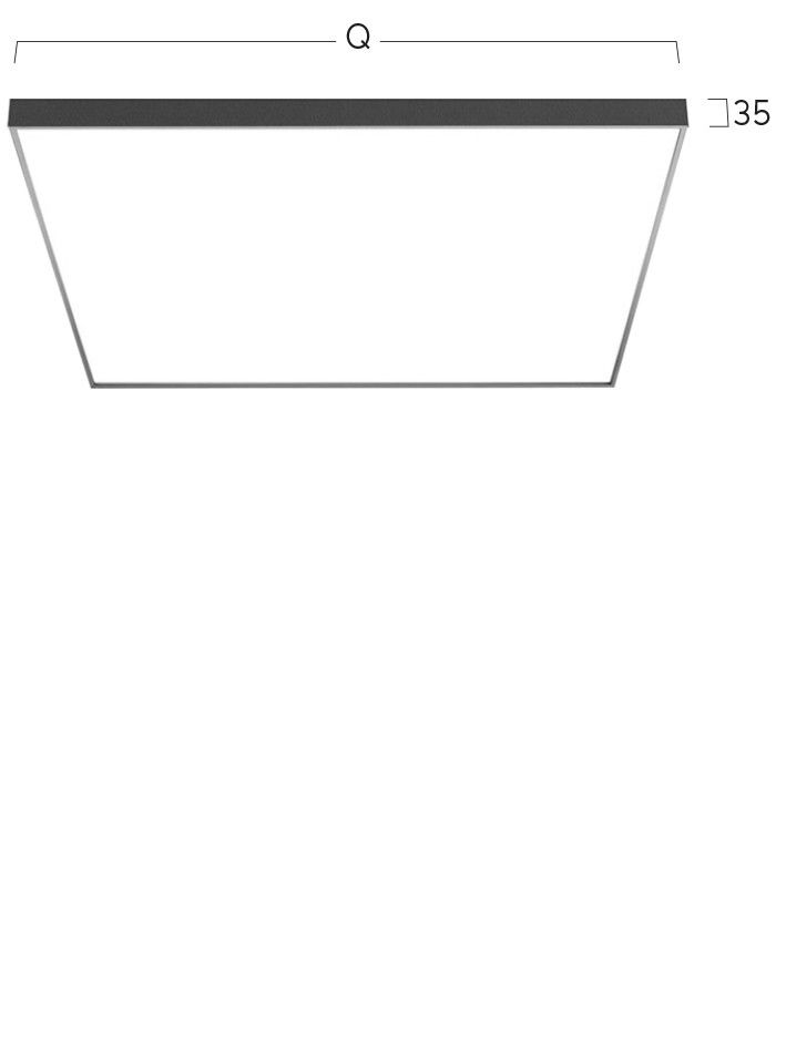 LED-Anbauleuchte CA9AEE-840M-Q500