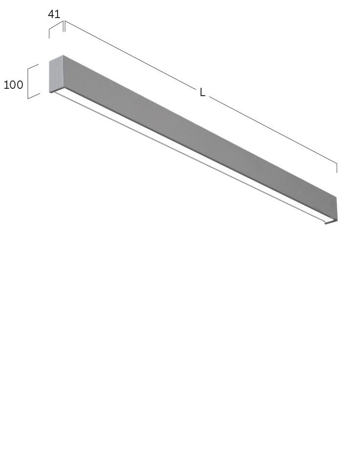 LED-Wandleuchte LWXOEE-840M-L1185