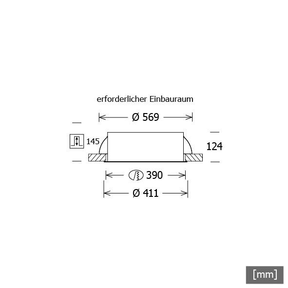 LED-Einbauleuchte PLL 27.410 #642343