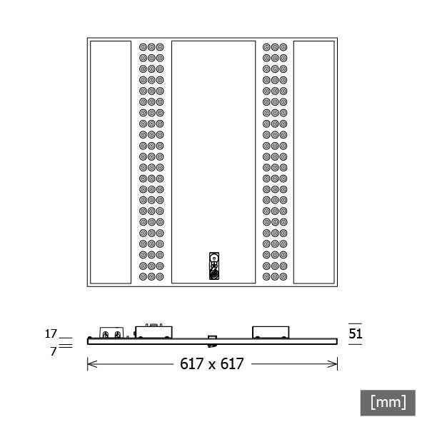 LED-Einlegeleuchte M625 OPTR1060625830ORGRws