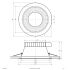 LED-Deckenleuchte DSR54190125