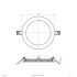 LED-Einbaupanel LDR170925