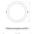 LED-Einbaupanel rund LPR303502