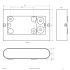 LED-Wandleuchte WAF65060125