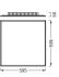 LED-Deckenpanel Plano #4099854291180