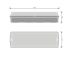 LED-Wand-u.Deckenleuchte BLKHCOMPRCSENV8W..WT