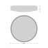 LED-Wand-u.Deckenleuchte BLKHRD300P17WCPSWT