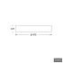 LED-Pendel-/Anbauleuchte PLL 22.475 #642185