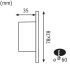 LED-Wandeinbauleuchte 929.22