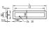 LED-Einbauleuchte ESL1107FLWS #0828160