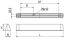 Leuchte f. R-Tube SPN-R1X120/25ND