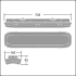 LED-Feuchtraumleuchte FORCELED 4000-840 HF