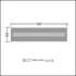 LED-Einbauleuchte OMEGA M #96637026