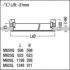 LED-Reinraumleuchte CL2 S 6600 #42952597