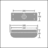 LED-Wandleuchte ESCORT #96636191