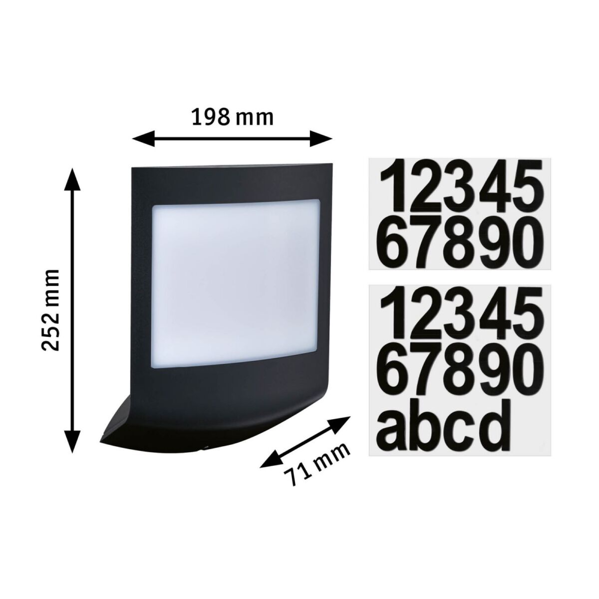 LED-Außenwandleuchte 945.13