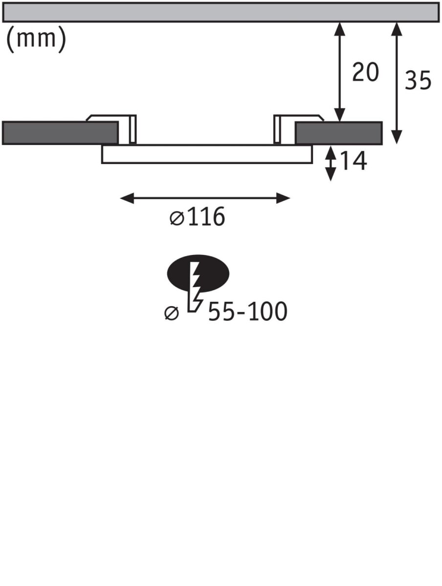 LED-Einbaupanel 3725
