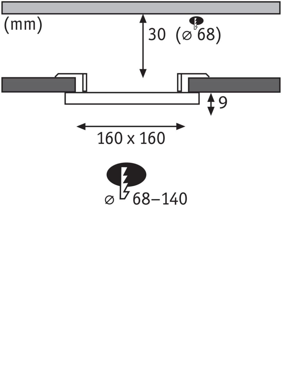 LED-Einbaupanel 799.43