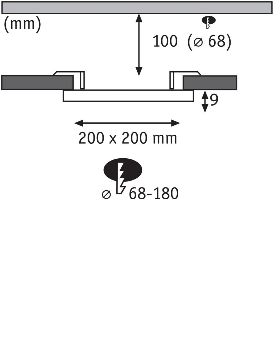 LED-Einbaupanel 799.59
