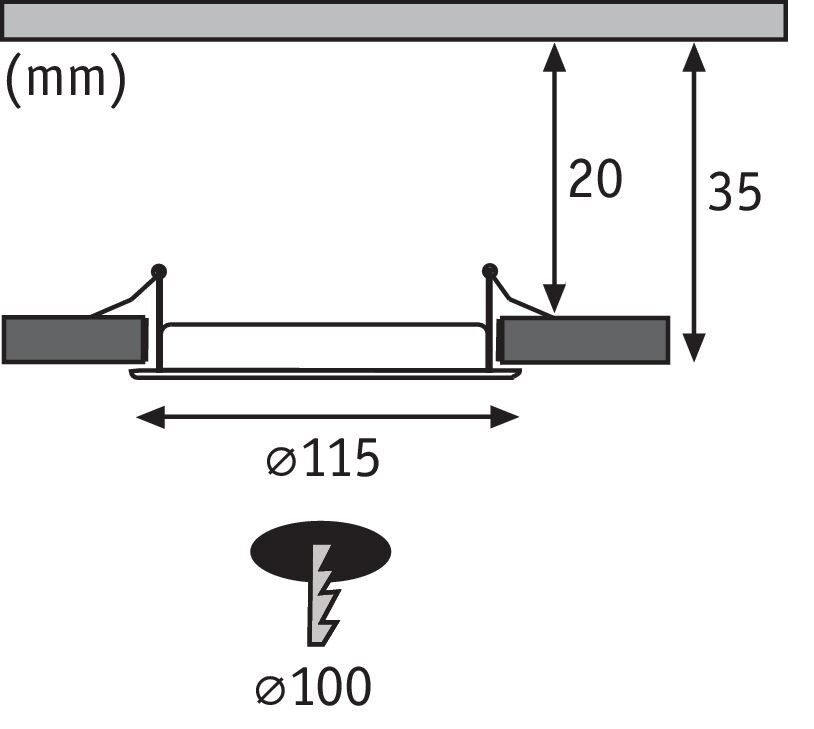 LED-Einbaupanel 920.58