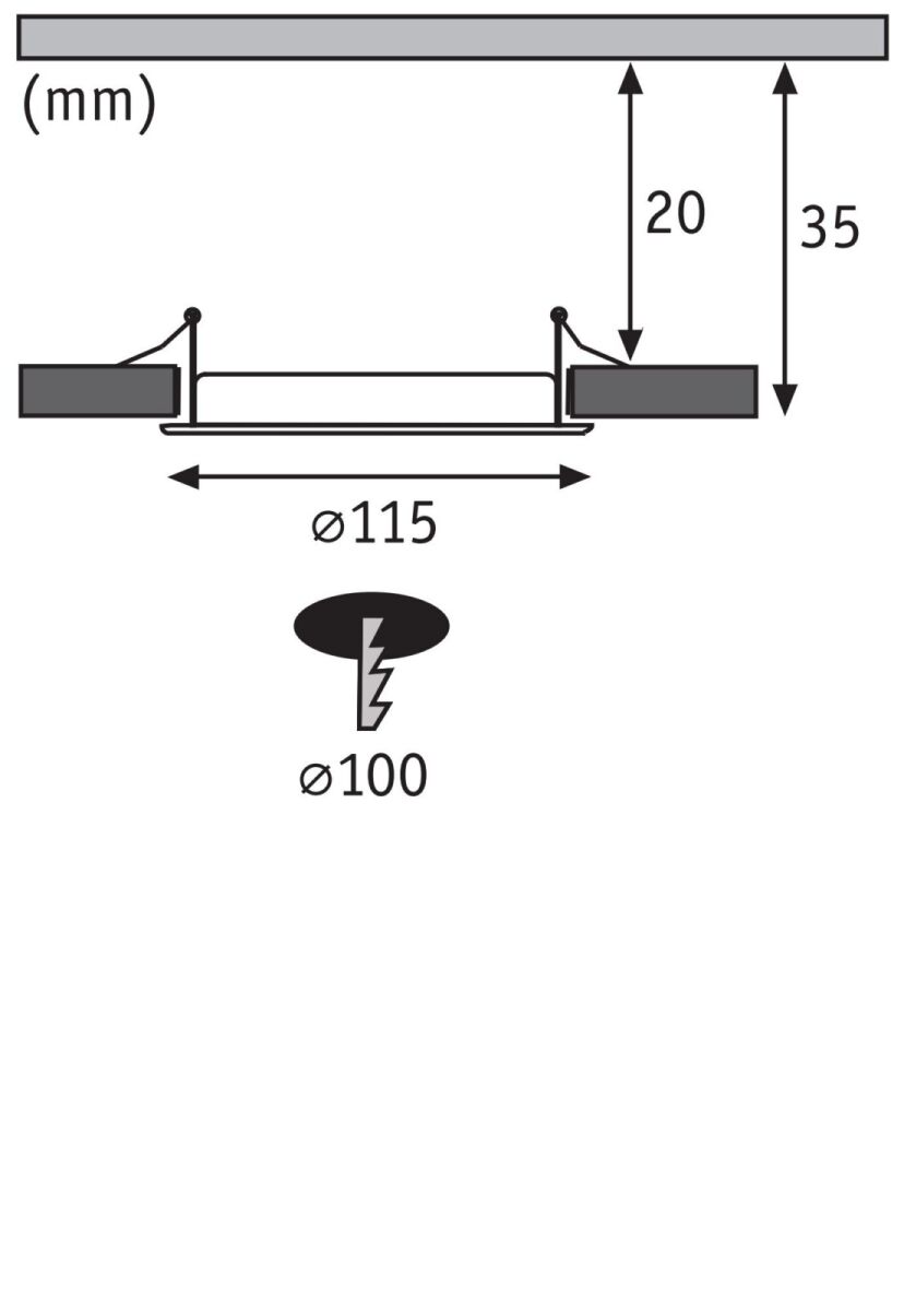LED-Einbaupanel 920.70