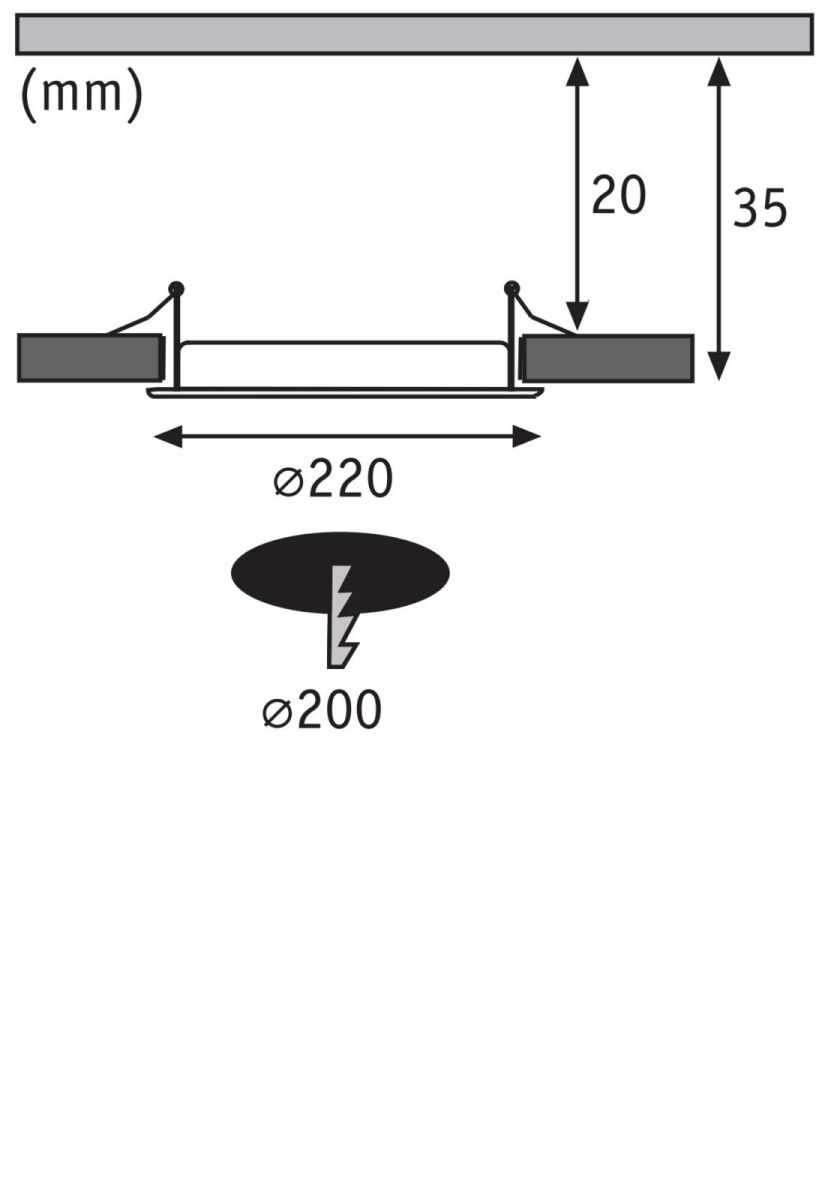 LED-Einbaupanel 920.72