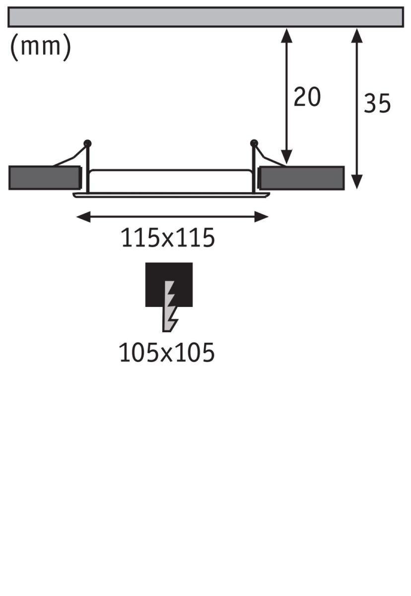 LED-Einbaupanel 920.76