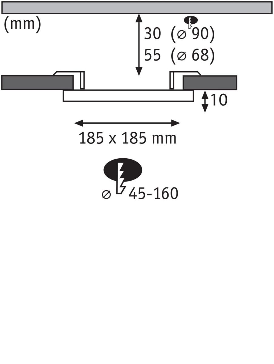 LED-Einbaupanel 923.89