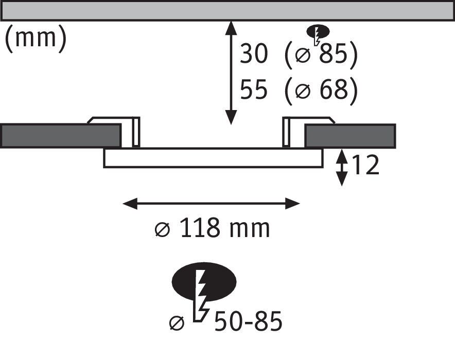 LED-Einbaupanel 930.37