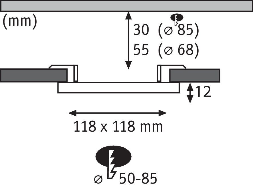 LED-Einbaupanel 930.39