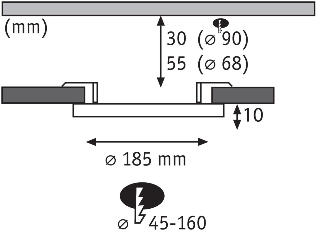 LED-Einbaupanel 930.63