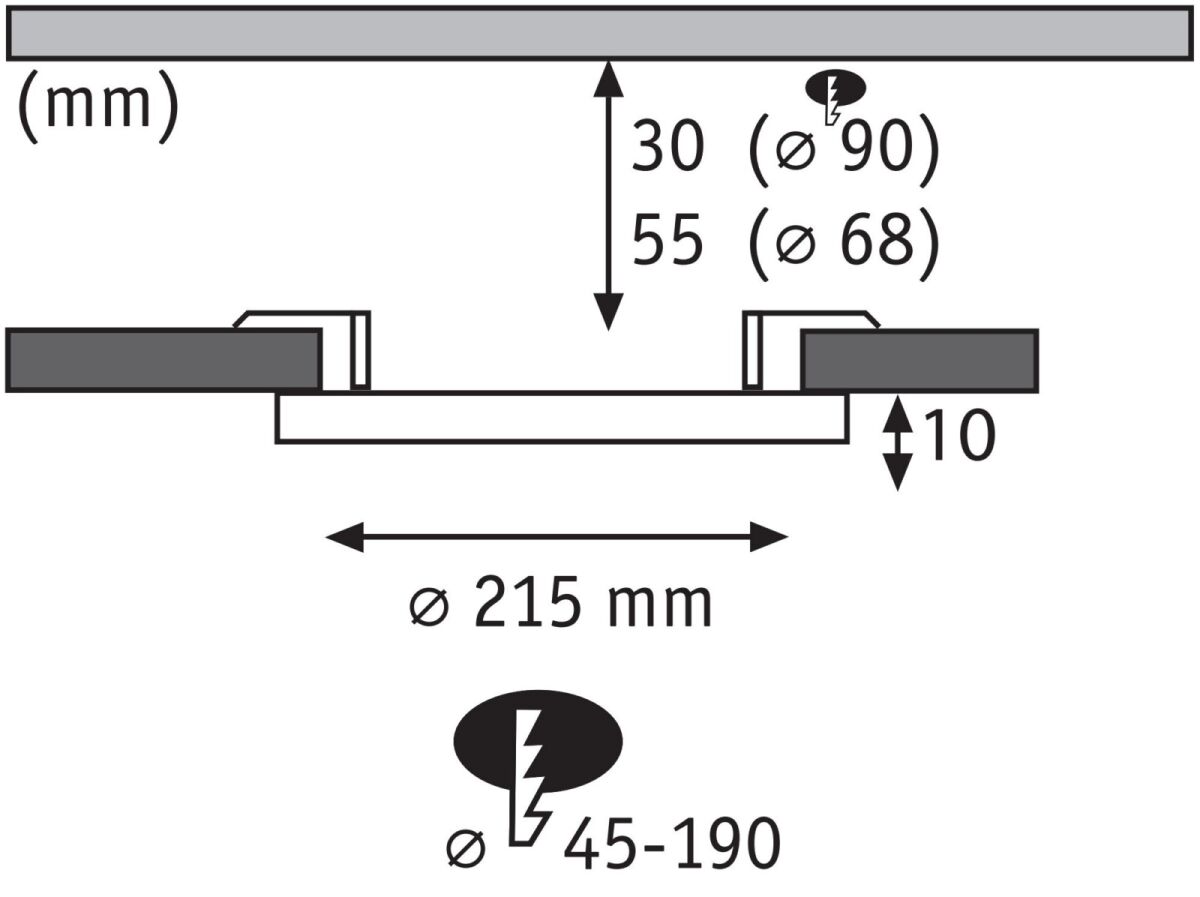 LED-Einbaupanel 930.68