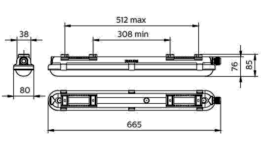 LED-Feuchtraumleuchte WT120C G2 #75432499