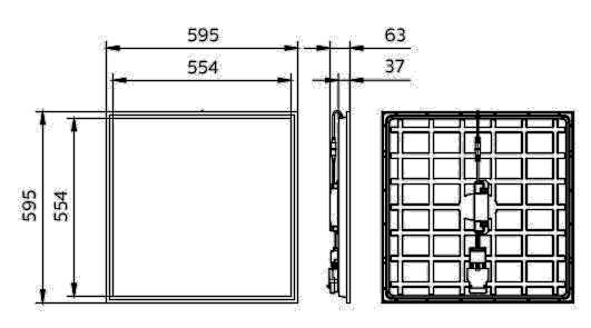 LED-Panel M600 RC132V G6 #73519499