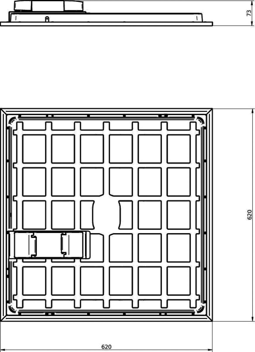 LED-Panel M625 RC133V G6 #58861500