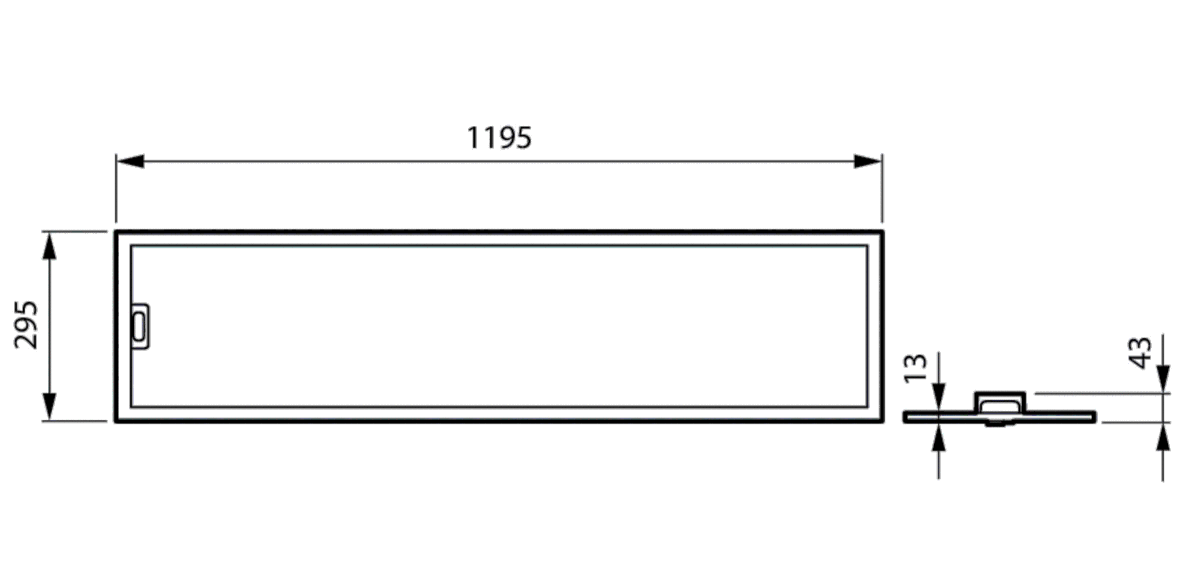 LED-Einbauleuchte RC330V 36S #01488600
