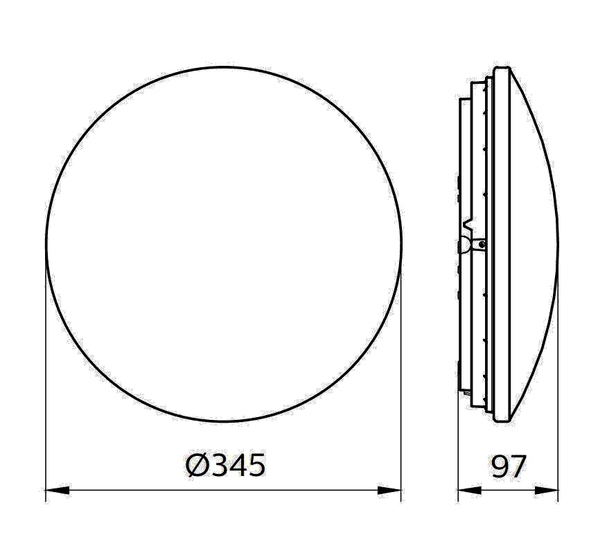 LED Wandleuchte WL060V LED #95990399