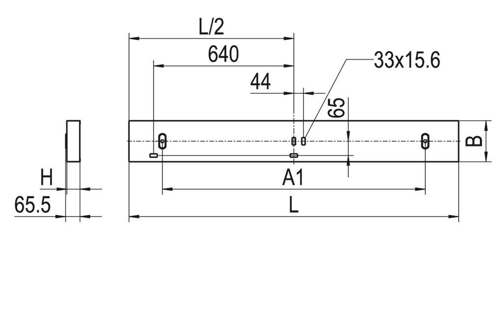 LED-Anbauleuchte EL-AS1547ND #0627853