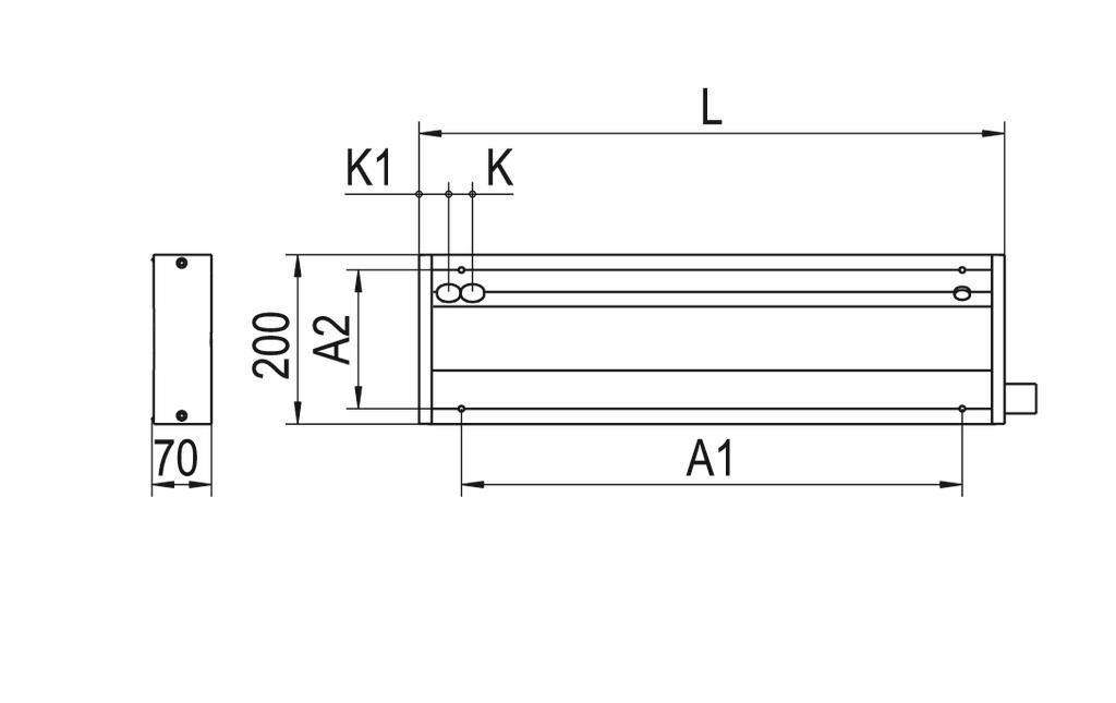 LED-Anbauleuchte M200-A069 #0637763