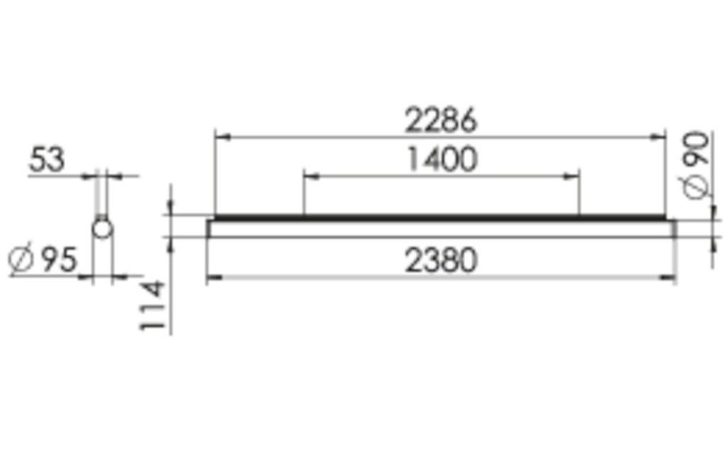 LED-Anbauleuchte PURELI #SPG0630263SI
