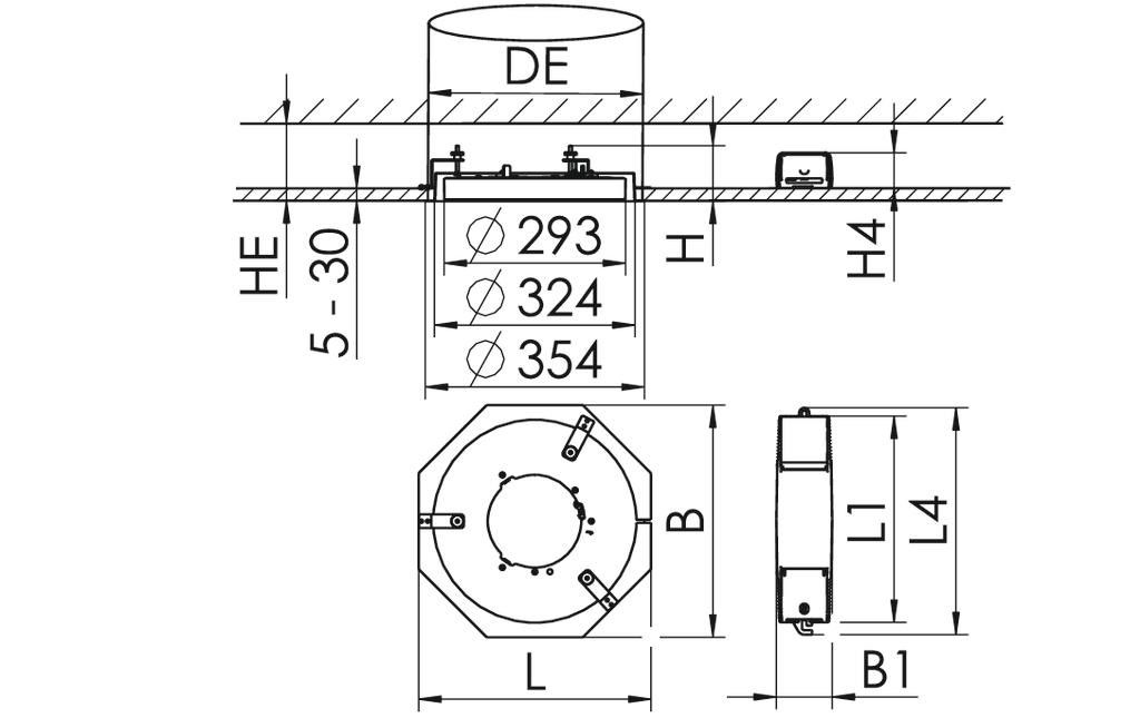 LED-Einbauleuchte KJU-EC #SPG0830008AH