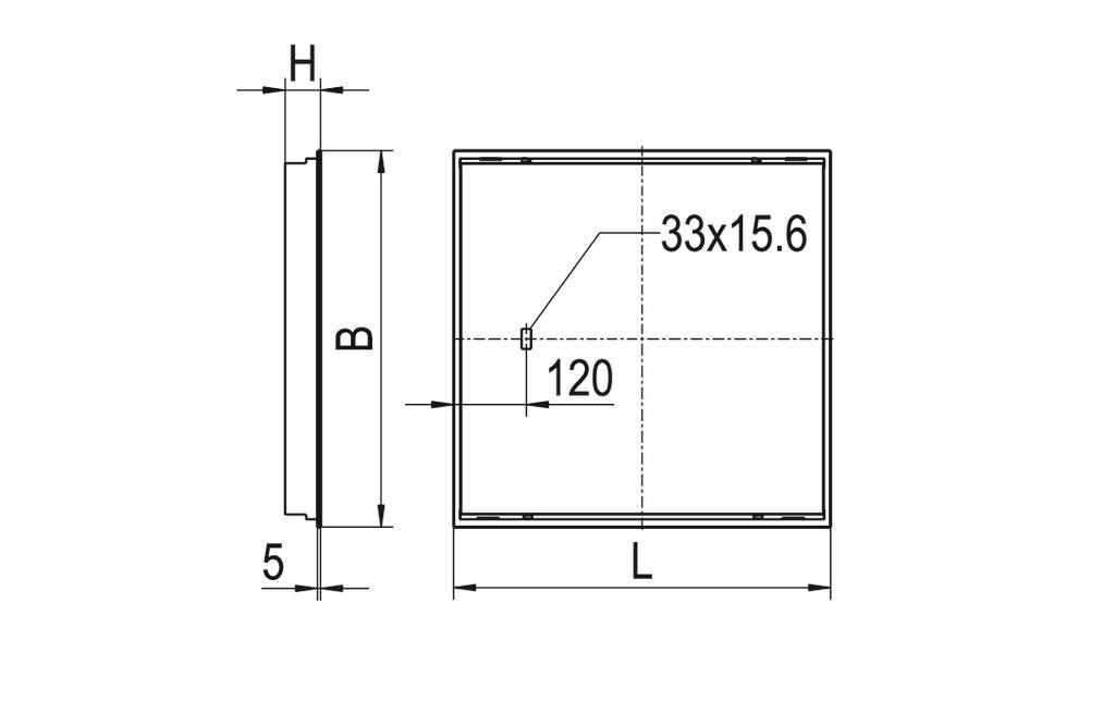 LED-Einbauleuchte M600 EL-EQ0597ND #0828127