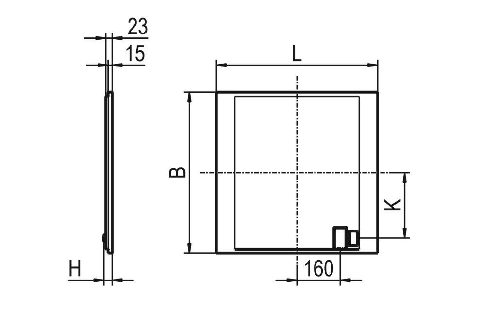 LED-Einlegeleuchte M600 SE-EQ0600DA #0838118