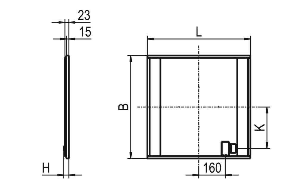 LED-Einlegeleuchte M625 SE-EQ0625DA #0838120