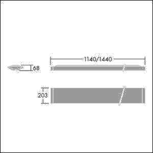 LED-Anbauleuchte IQ SURF L #92901912