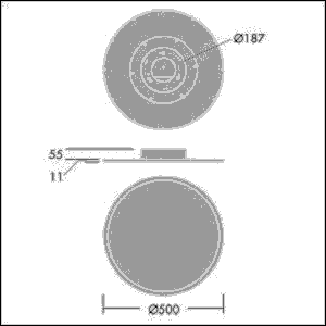 LED-Einbauleuchte OMEGA C #96627784