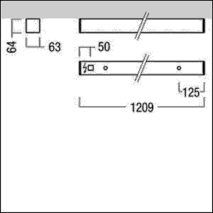 LED-Anbauleuchte LINCOR A C #42190110