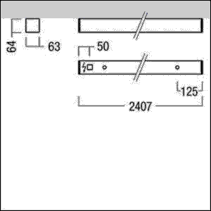 LED-Anbauleuchte LINCOR A C #42950839