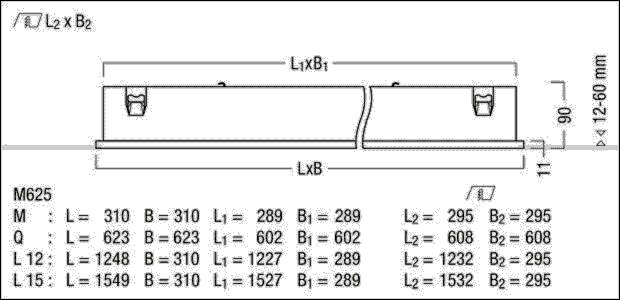 LED-Einbauleuchte LF3 E 3600 #42952559