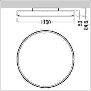 LED-Rundleuchte ONDA2 A #42952587
